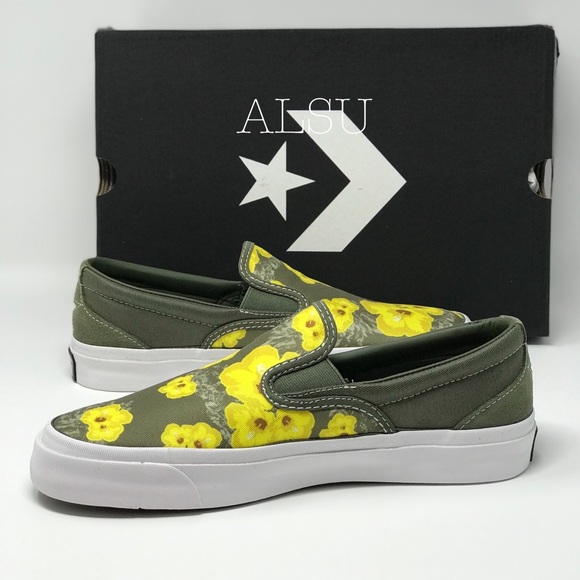 Converse One Star CC Slip On Field Yellow Green W - Picture 6 of 8